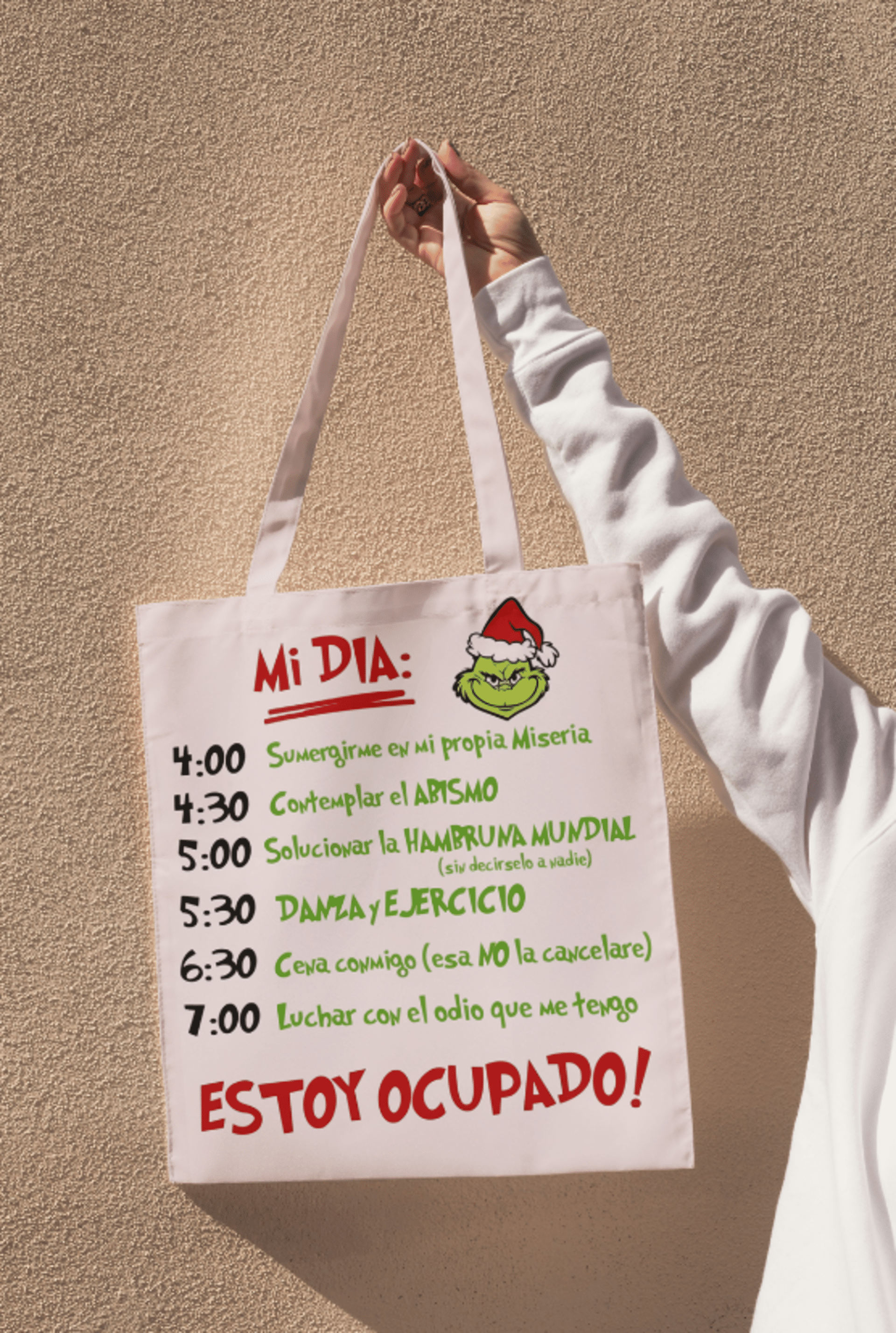 Totebag Grinch - 2