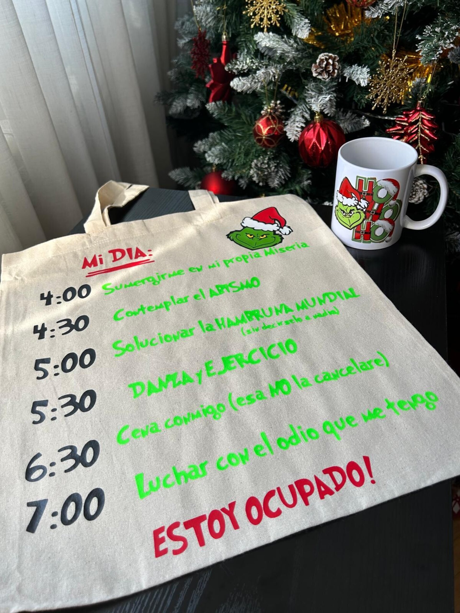 Totebag Grinch - 3